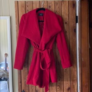 Love Tree Red Coat Size Medium